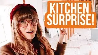 HOME RENOVATION VLOG #2 | Framing & Big Change In The Kitchen While Renovating Our Old House!