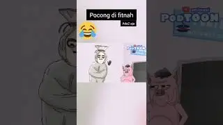 pocong difitnah🤣🤣!!animasi powtoon
