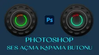 Neon Işıklı Ses Açma Kapama Butonu - Ses Açma Kapama Buton Tasarımı