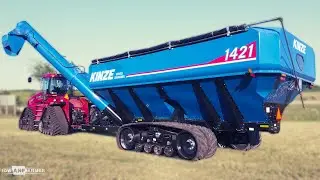 GRAIN CART from the FUTURE! - Kinze 1421