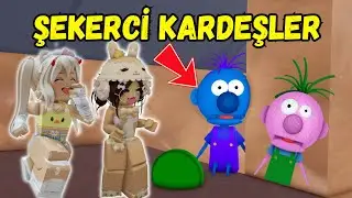 🍬ŞEKERCİ KARDEŞLERİN ŞEKER DÜKKANI 🍭AYŞEM ECE ARI💥ARIGİLLER🐝ROBLOX ESCAPE MR GUMDROP'S CANDYSHOP