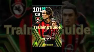 P.MALDINI EPIC CARD STATS AND BEST PERFORMANCE STATS II EFOOTBALL 24 
