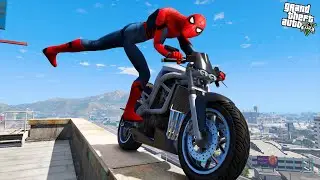 GTA 5 Ragdolls Fail Spiderman Compilation eps.8(Jump, Euphoria Physics, Fails, Mega Ramp)