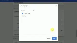 How to change Language in Google Chrome