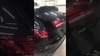 Установка электропривода крышки багажника на VolksWagen Touareg 2021 г. в. #shorts