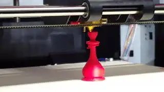 3D принтиране на шахматна фигура Офицер - ТУ-Габрово