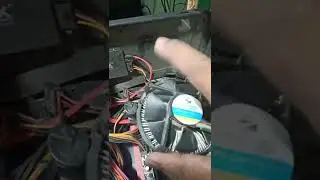 cpu fan not working, then try to make it moving