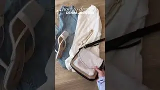 How to Style Denim Joggers