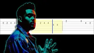 The Weeknd - DIE FOR YOU (Easy Guitar Tabs Tutorial)