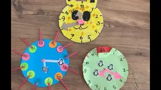 Saat Yapımı - İlkokul Etkinlik