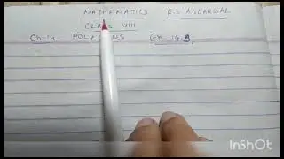 Mathematics Class 8th Ch-14 Polygons Ex.14.B Q6. RS Agarwal