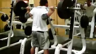 Squats 315lbs x5 deep 7 23 09
