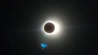 Total Solar Eclipse through telescope [April 8th, 2024]