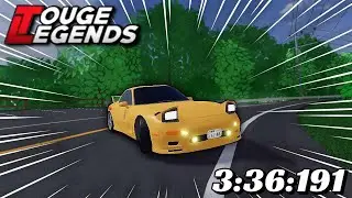 Roblox Initial D: Touge Legends Speed Run | RX-7 FD3S 