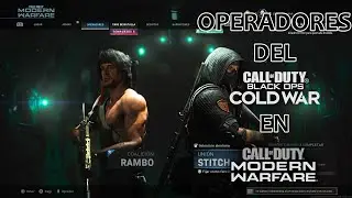 COMO USAR LOS OPERADORES DEL COLD WAR EN MODERN WARFARE