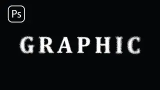 Quick Photoshop Tutorial: Simple Grainy Text Effect