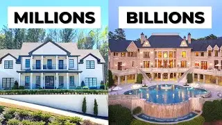 $1 Million Mansions VS $1 Billion Mansions