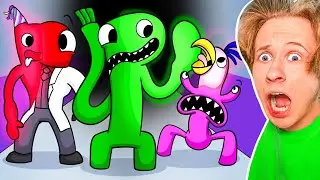 РАДУЖНЫЕ ДРУЗЬЯ СТАЛИ МОНСТРАМИ ИЗ БАНБАНА 😱