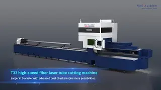 T6033D fiber laser tube cutting machine | Han's Laser Smart Equipment Group