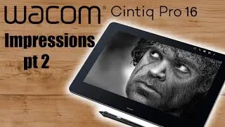 Wacom Cintiq Pro 16 Impressions Pt 2 | Tyrion Lannister Speed Drawing