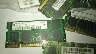 18 PCS RAM FOR GOLD SCRAP RECOVERY RAM FOR LAPTOP