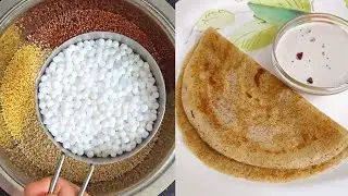 Healthy Multigrain Millet Recipe | Healthy Breakfast Recipes | Millet Dosa | Millet Dosa Recipe