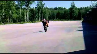 Ktm 125 Duke Stunttailua
