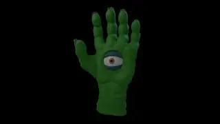 Скульптинг blender3D ЛЕПКА РУКА ЗОМБИ