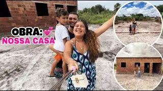 TUOR PELA NOSSA CASA EM CONSTRUÇÃO!!! Mile Steffani