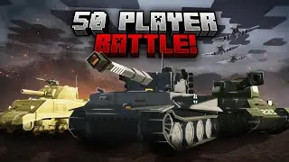 I Turned Minecraft Into a Brutal WW2 Tank War
