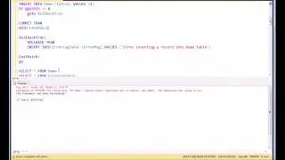 Error handling in SQL Server Try catch block and @@error  by Adi Cohn