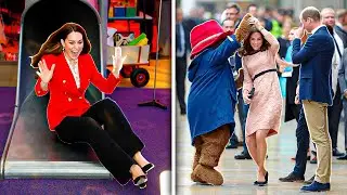 Princess Kate being ADORABLE for 8 minutes straight! ❤️