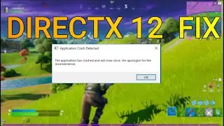 How To Fix DirectX 12 Crashing In Fortnite Chapter 2