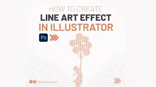 How to create a Line Art Effect using Adobe Illustrator