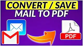 How To Save Mails As PDF File On iPhone I How To Convert Email To PDF On iPhone I Gmail, Mail To PDF