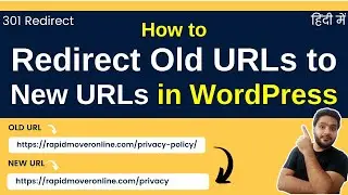 How to Redirect URL in WordPress in Hindi || 301 Redirection in WordPress || Redirection Plugin