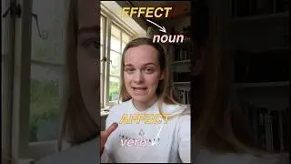 Is it Affect or Effect?