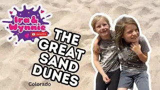 Ira and Wynnie // Visiting the Great Sand Dunes in Colorado #youtubekids #sanddunes  #colorado ⭐️
