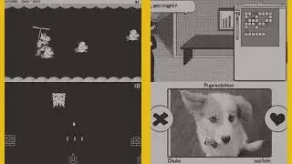 Rachel's Game Pack (for Playdate) trailer in landscape