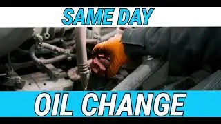 Same Day Oil Change Appointments Available!