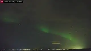 Oct 3, 2024:  Aurora Borealis Over Iceland in 4K Ultra HD