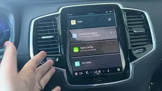 2024 Volvo XC90 Recharge infotainment walk through