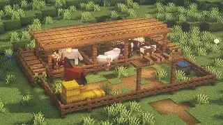 How to Build an Animal Pen in Minecraft | Tutorial
