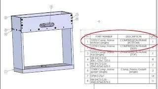 How to Read engineering drawings  - assembly and bill of materials
