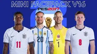Mini Facepack V16 For PES 2017 (Compatible All Patch)