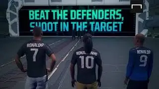 Ronaldo's challenge 🇧🇷Ronaldo 🇧🇷Ronaldinho 🇵🇹Cristiano Ronaldo cr7.