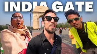 EXPLORING INDIA GATE IN DELHI  🇮🇳
