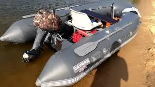 Обзор лодки ПВХ Мнёв Кайман 380 НДНД