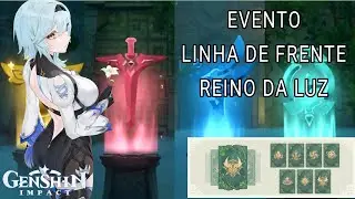GENSHIN IMPACT EVENTO LINHA DE FRENTE: REINO DA LUZ