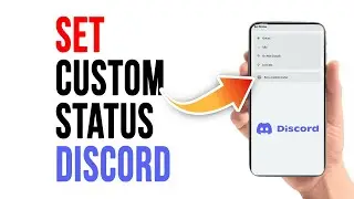 How To Set Custom Status On Discord 2023 | Discord Mobile App